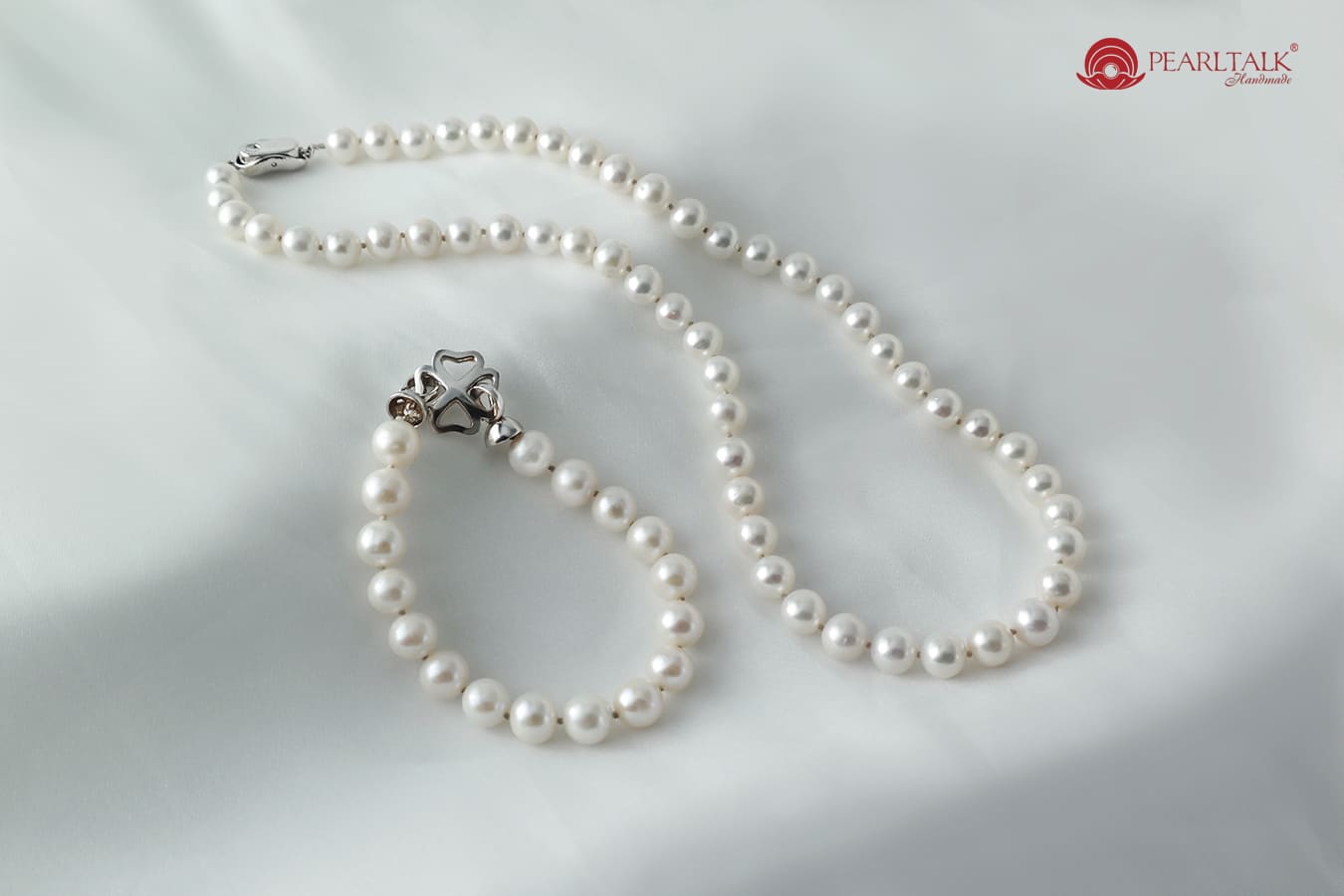 CHUỖI NGỌC TRAI SUNRISE TRẮNG 7.5 MM